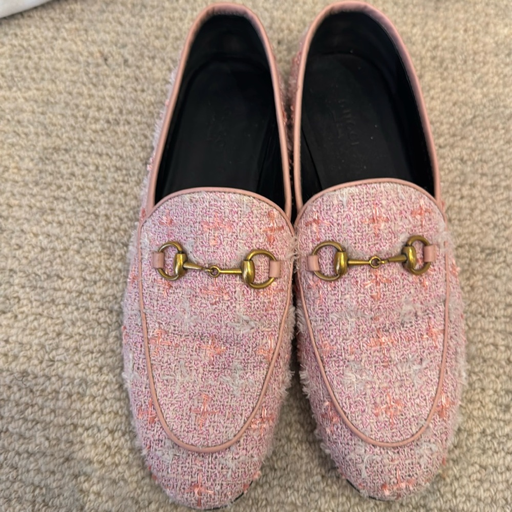 Gucci Tweed Loafer - Pretty in Pink!!